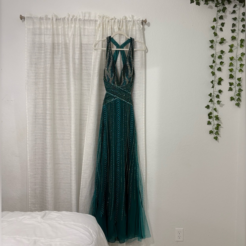 Interlude Sequin Maxi Formal Dress